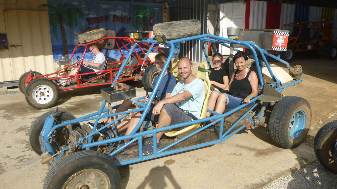 The original VW Buggy Tour in the Dominican Republic